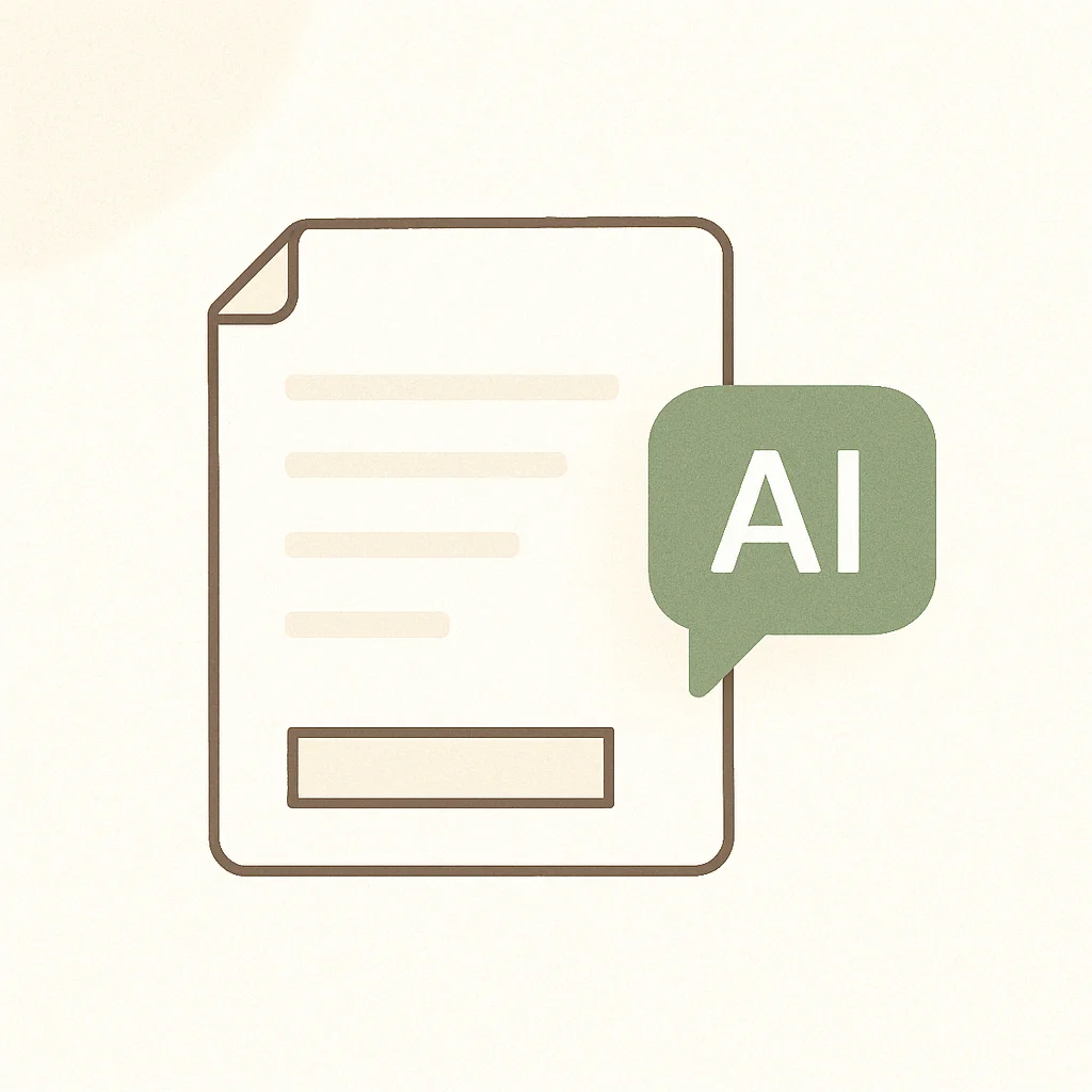 AI helping with language and structure